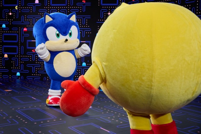 Sonic, Pac-Man